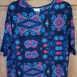 LulaRoe Irma Brite colors